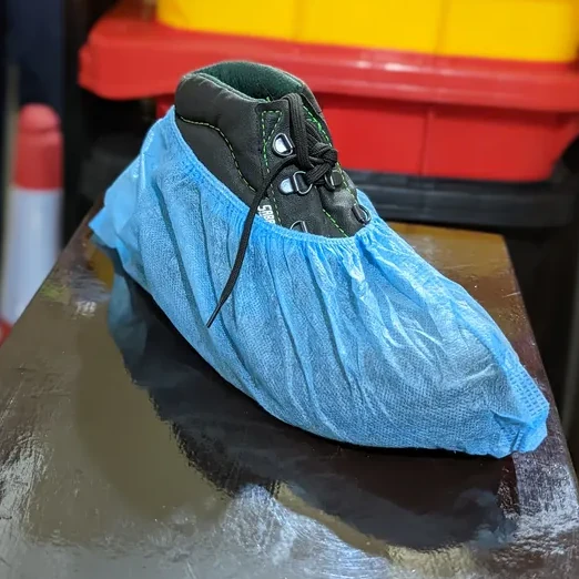 Disposable Shoe Cover White (non woven, 50gsm) 100pcs/box